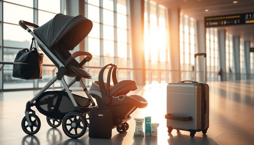 Traveling with Baby Gear