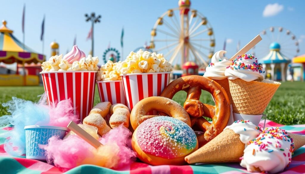 amusement park snacks