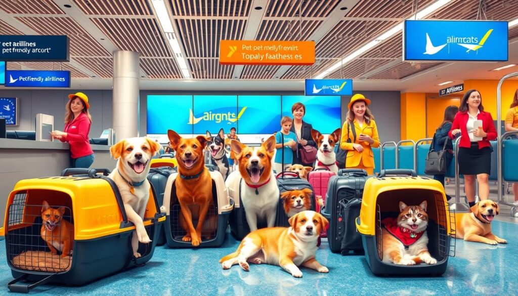 best airlines for flying with pets