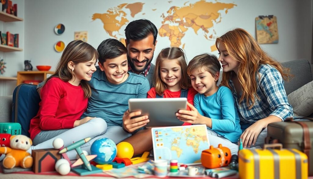 family travel planning apps