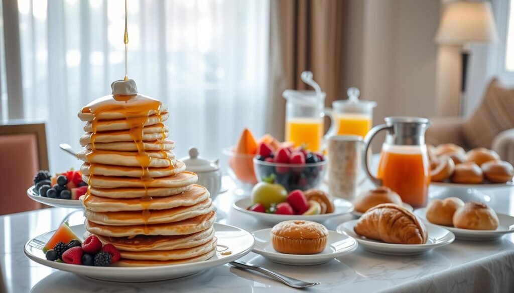hotel breakfast