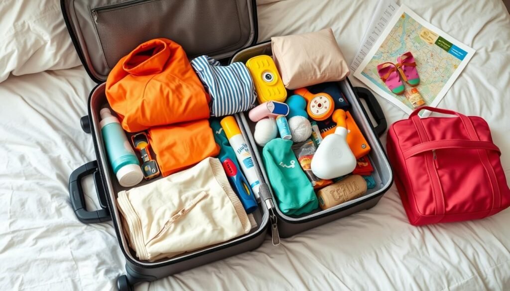 packing tips for single parent travelers