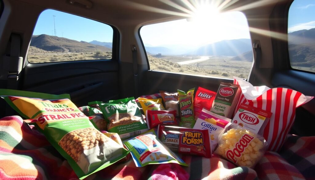 road trip snacks