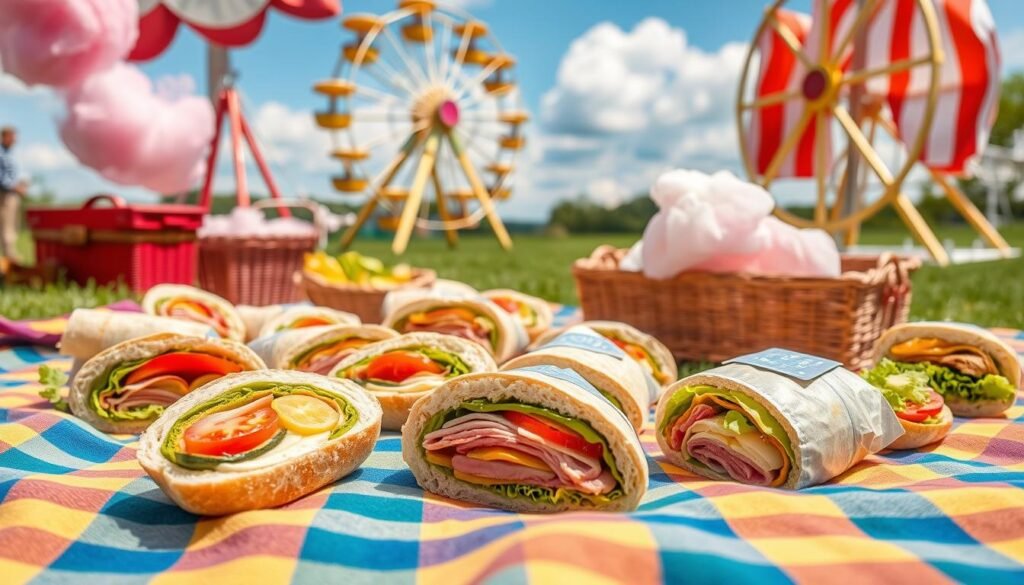 sandwich ideas for amusement parks